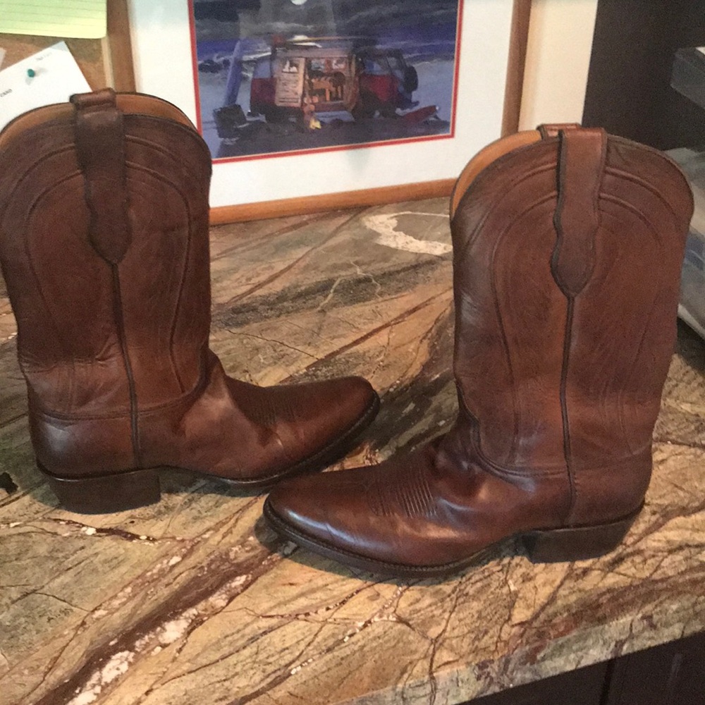 Men’s handmade western boots